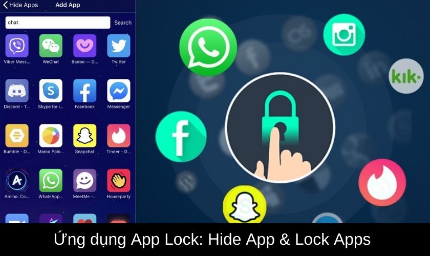 app khoá ứng dụng trên iphone - App Lock: Hide App & Lock Apps