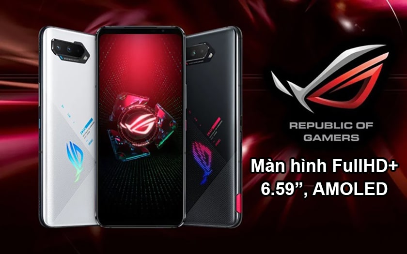 Đánh giá điện thoại Asus ROG Phone 6 về màn hình