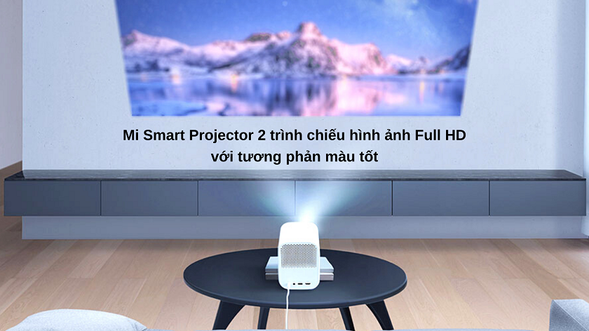 Máy chiếu Xiaomi Projector 2 120 inch, hình ảnh chất lượng