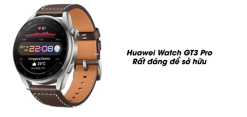 Có nên mua Huawei Watch GT3 Pro?
