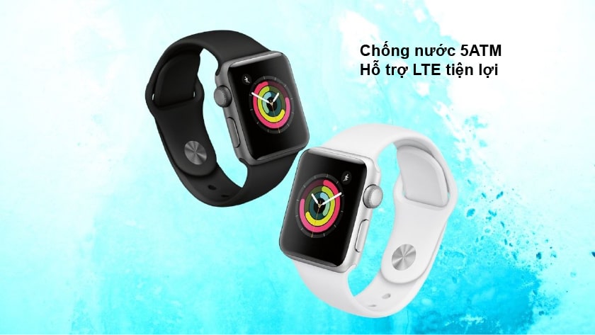 Apple watch series 3 có khả năng chống nước