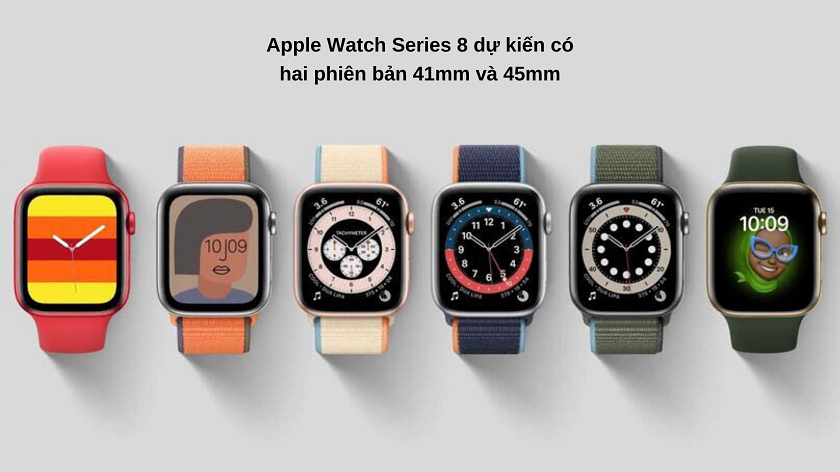 Apple Watch Series 8 có mấy phiên bản?