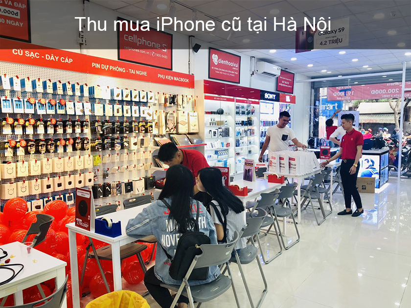 Thu mua iPhone cũ tại Hà Nội