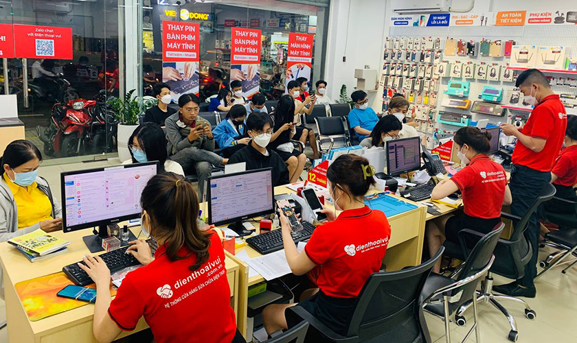 Khai trương sửa điện thoại - laptop - PC Hồ Tùng Mậu