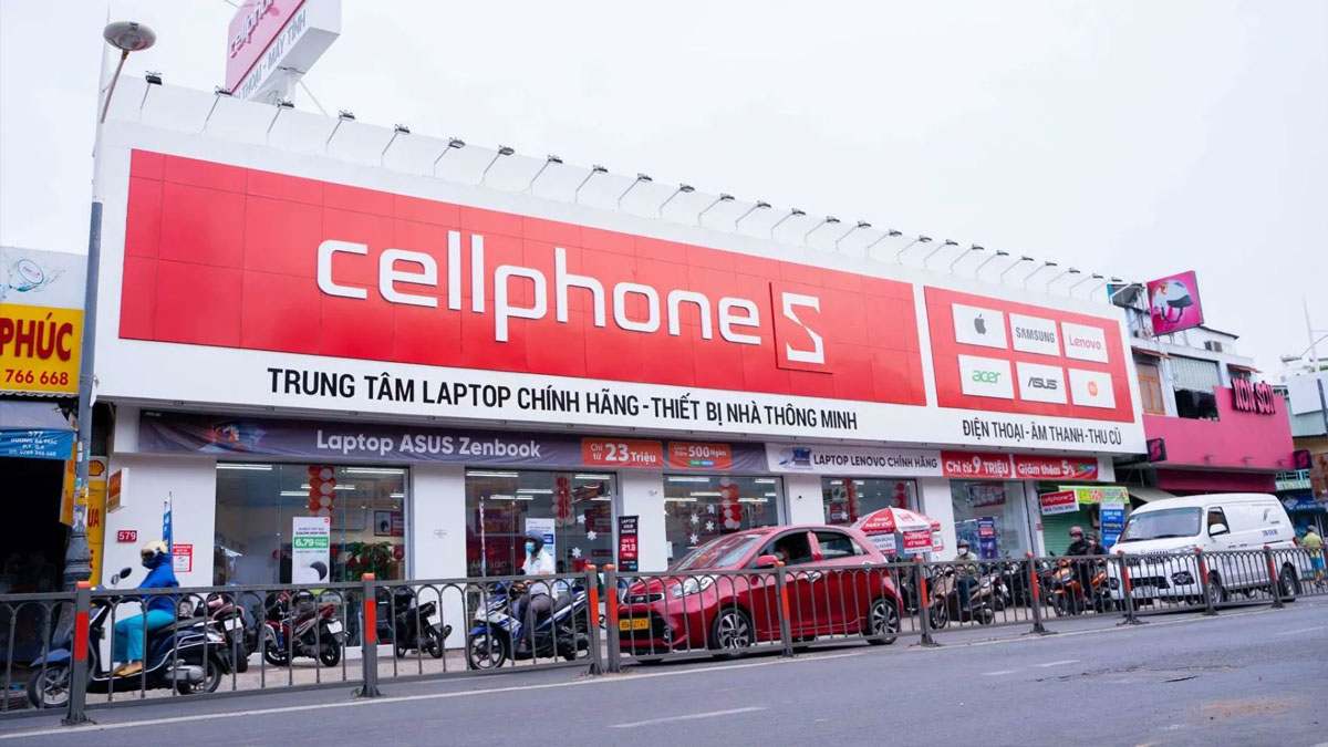 CellphoneS địa điểm mua ốp lưng Samsung Galaxy S23