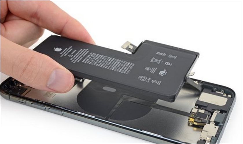 kiểm tra pin iphone sạc không lên pin