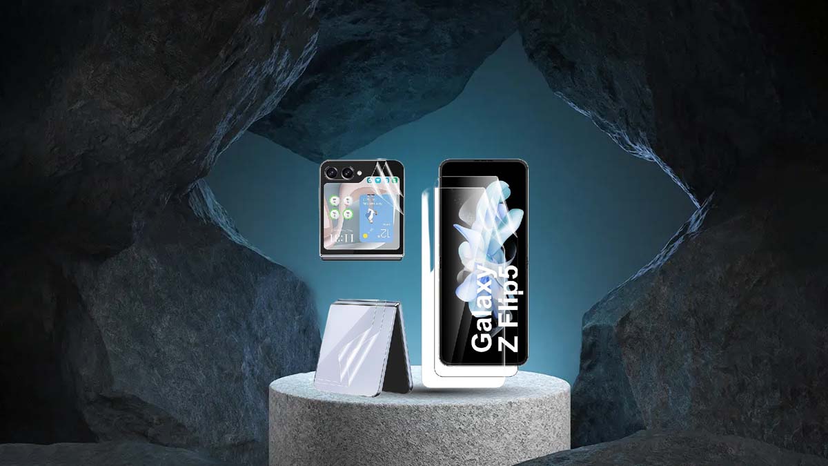 Dán màn hình Samsung Galaxy Z Flip 5 Zeelot 4IN1 
