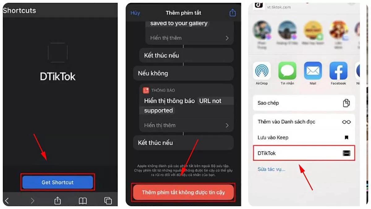 Cách tải video TikTok không logo trên iOS