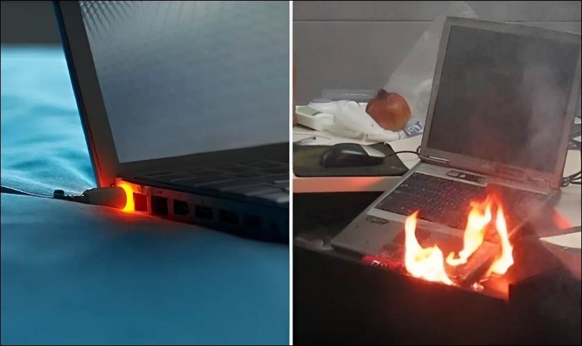 Vì sao cục sạc laptop Asus bị nóng