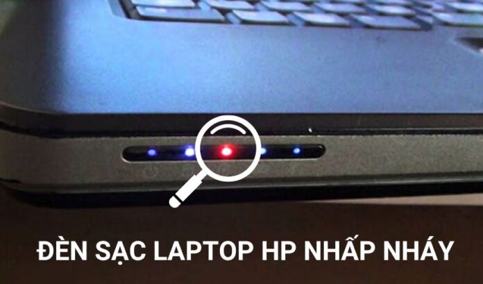 Đèn sạc laptop HP nhấp nháy