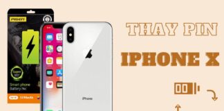 Chi tiết thông tin dịch vụ và giá thay pin iPhone X Giá thay pin iPhone X