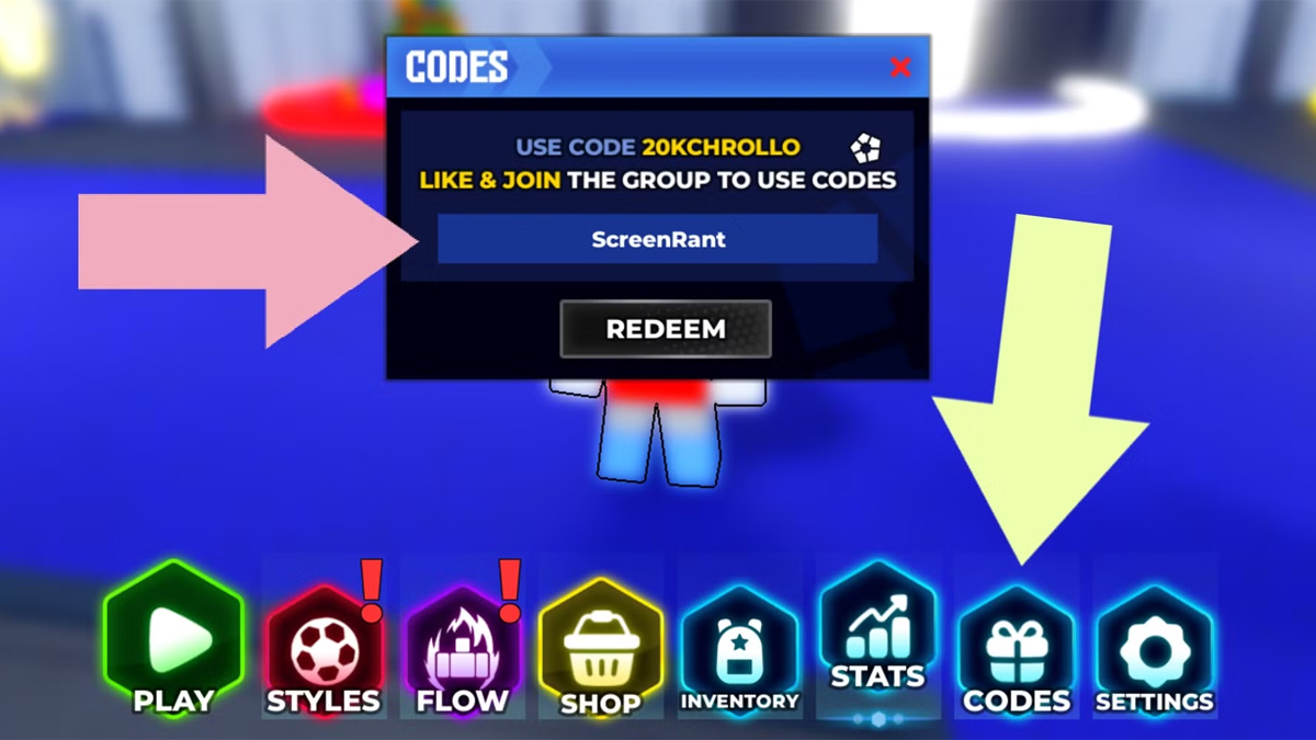 Cách nhập code Blue Lock Rival