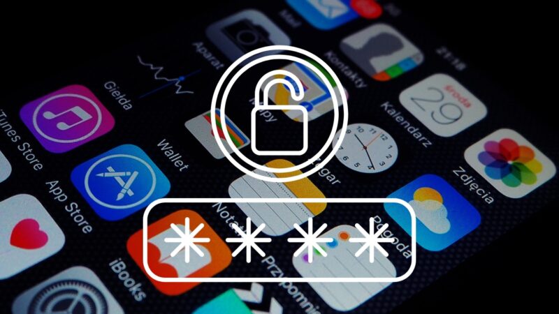 Cách cài mật khẩu iphone, iPad, iPod touch mới nhất