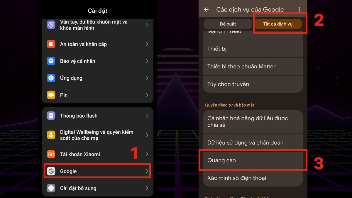 Quản lý quyền của tài khoản Google