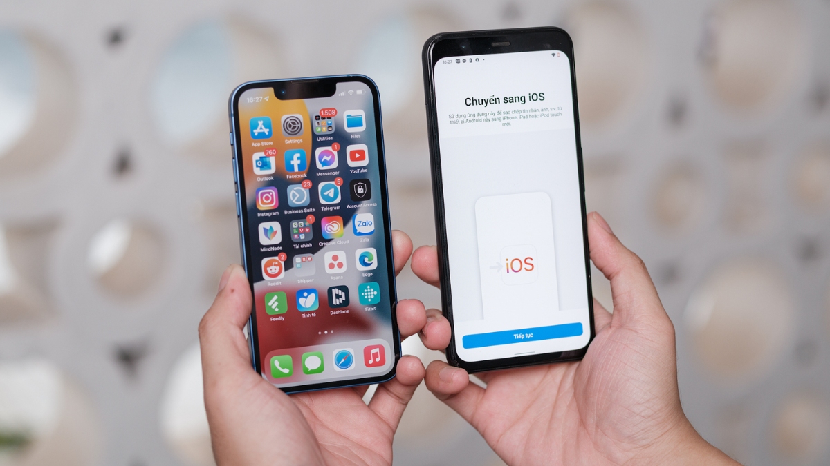 Khi nào nên thực hiện chuyển dữ liệu từ Android sang iPhone?
