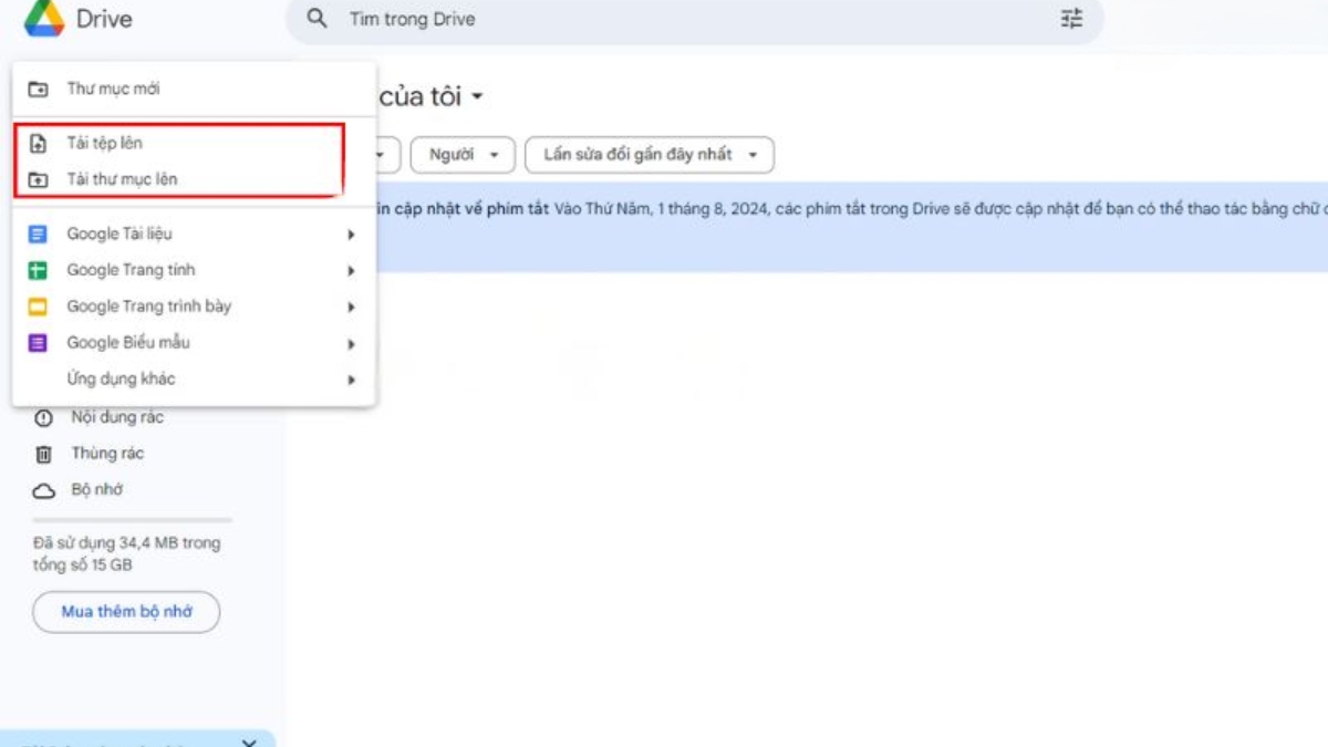 Chuyển dữ liệu bằng iCloud và Google