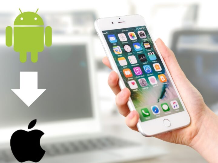 Chuyển dữ liệu từ android sang iphone trên thiết bị nhanh chóng