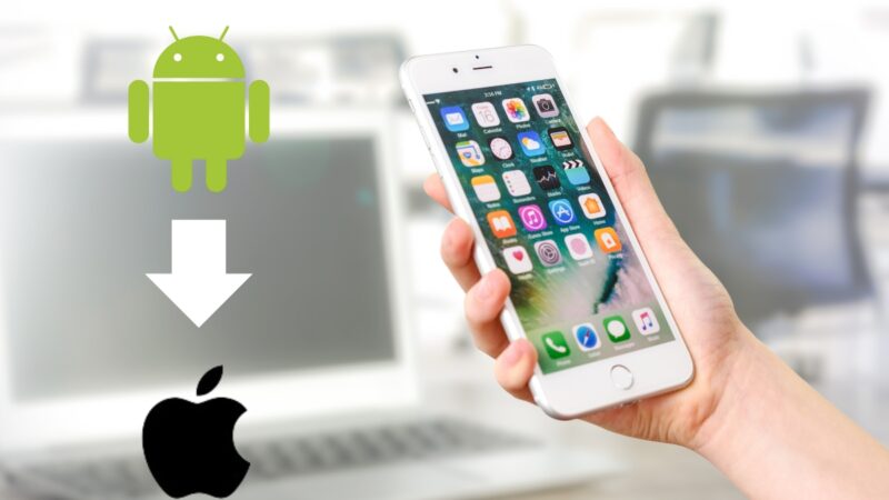 Chuyển dữ liệu từ android sang iphone trên thiết bị nhanh chóng