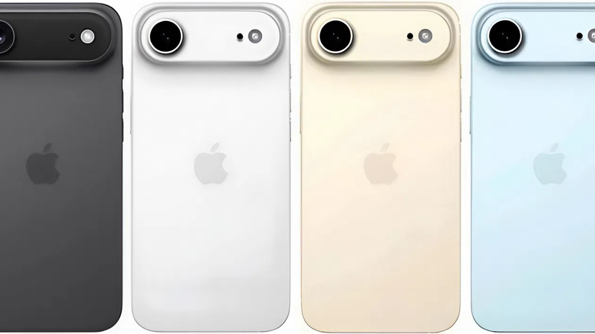 iPhone Air màu vàng nhạt