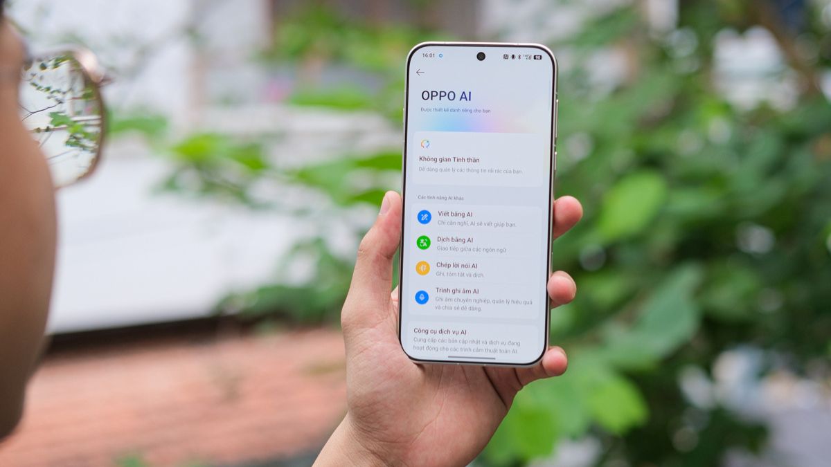 Công nghệ AI trên Oppo Find X9